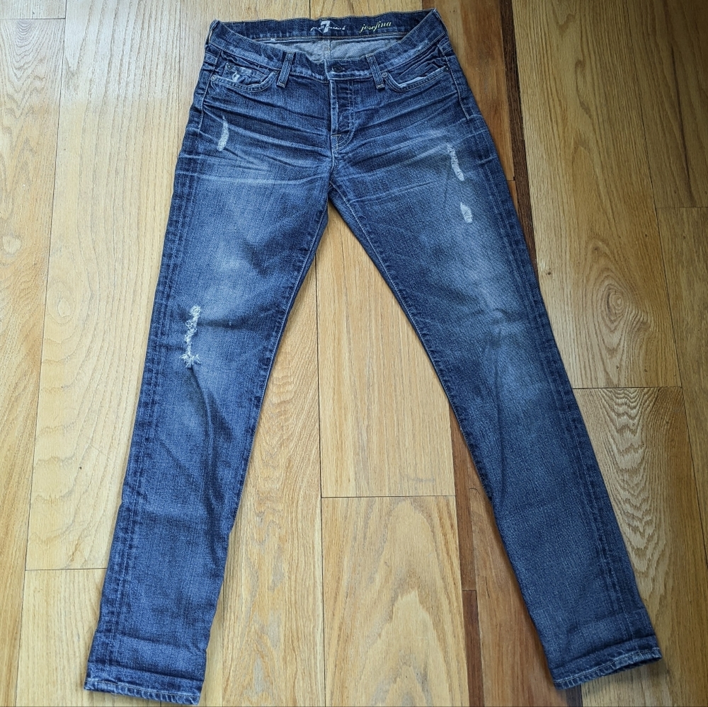 7 for all Mankind Josefina distressed 25"